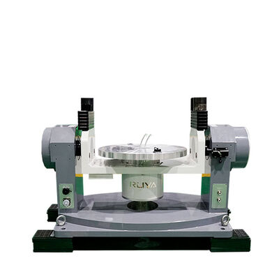 2DT450-A04 20Kg yük ağırlığı 450mm masa çapı ve eylemsizlik navigasyon testi için çift eksenli elektrikli döner masa