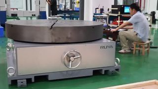 ST1000-D Yüksek hassasiyetli döner platform 400 mm yararlı yük 100 kg ile